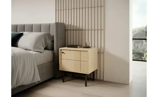Nachtkommode Panda | Eiche | Möbel Höffner