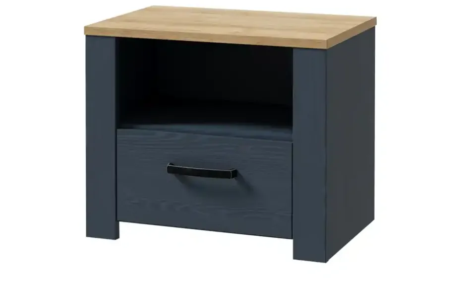 Nachtkommode Toneo | Blau | Möbel Höffner