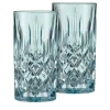 Nachtmann Longdrinkgläser  2er Set Noblesse | Aquablau