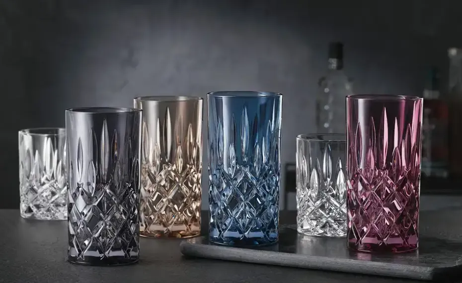 Nachtmann Longdrinkgläser 2er Set Noblesse | Grau