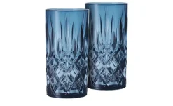 Nachtmann Longdrinkgläser  2er Set Noblesse | Blau