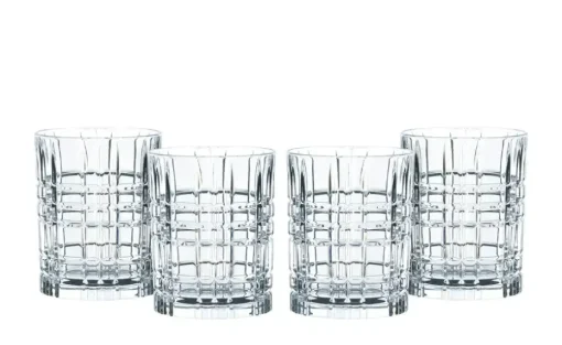 Nachtmann Whiskyglas 4er Set Square | Whiskyglas