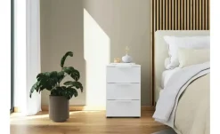 Nachttisch Flipp | Weiß, Weiß | Möbel Höffner