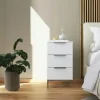 Nachttisch Flipp | Weiß, Weiß | Möbel Höffner