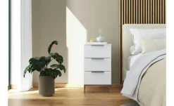 Nachttisch Flipp | Weiß, Weiß | Möbel Höffner