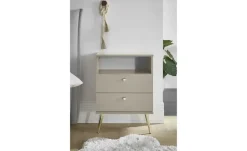 Nachttisch Laura | Beige | Möbel Höffner
