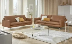 Natuzzi Editions Einzelsofa Echtleder C 083 | 2, Cognacbraun