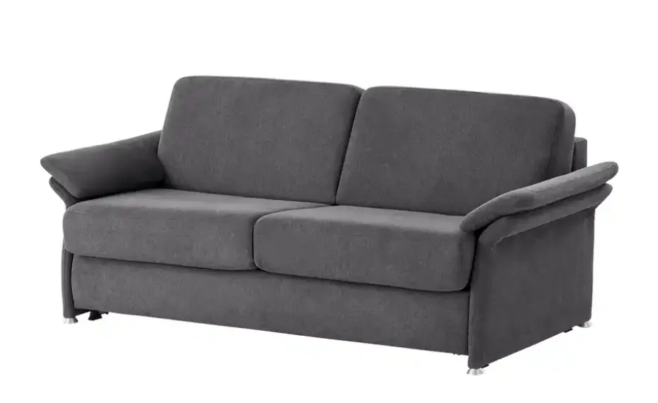 nehl Schlafsofa mit Schlaffunktion Boston Basic | Anthrazit