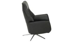 Nils Olsen Sessel Stylux | Schwarz, Relaxfunktion manuell, drehbar