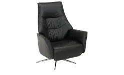 Nils Olsen Sessel Stylux | Schwarz, Relaxfunktion manuell, drehbar