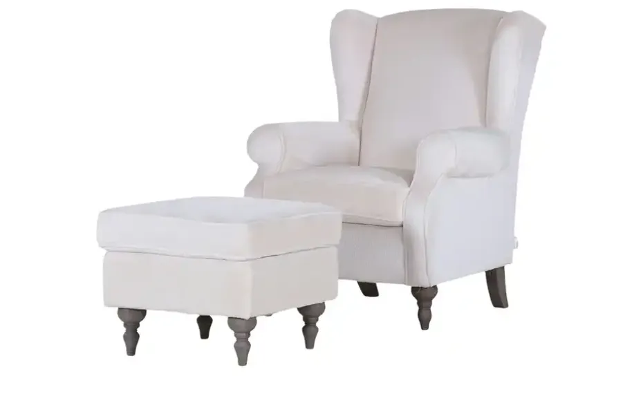 Ohrensessel Cozy | Weiß | Möbel Höffner