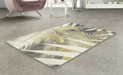 Outdoor-Teppich Capri | 120x180 cm, Schwarz, Grün, Beige