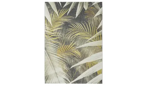 Outdoor-Teppich Capri | 120x180 cm, Schwarz, Grün, Beige