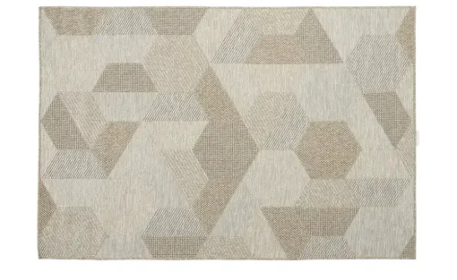 Outdoor-Teppich Mariella | 75x150 cm, Beige, Braun