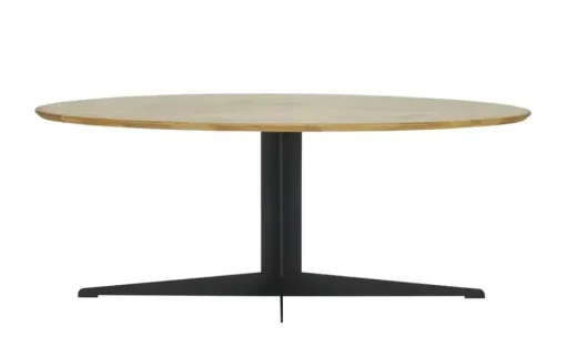 Ovaler Couchtisch Eichetischplatte Vulcano | Höffner