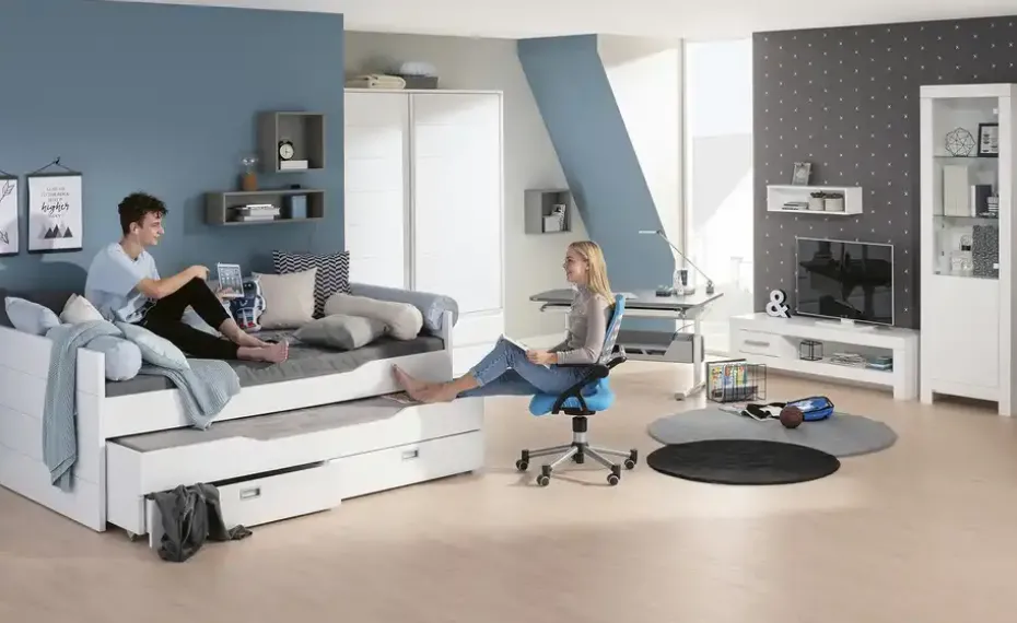 PAIDI Comfort-Rolle | Blau | Möbel Höffner