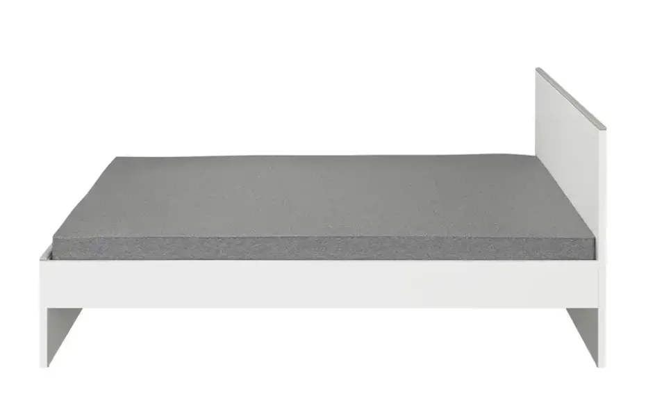 PAIDI Jugendbett Olli | Weiß, Grau, 140x200 cm