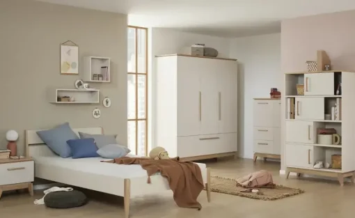 PAIDI Jugendbett Stiene | kaschmirfarben, 90x200 cm