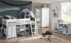 PAIDI Spielbett Kira | 120x200 cm, Eiche-Nautik (Nachbildung)