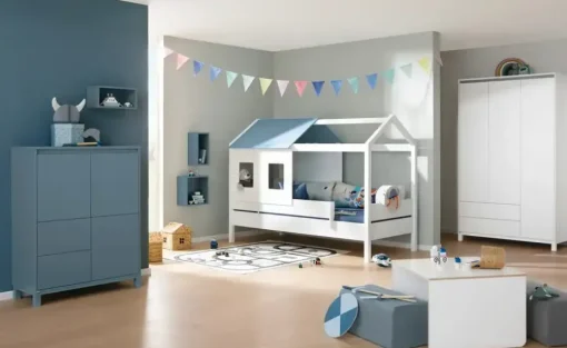 PAIDI Wandbox Olli | Blau, 40 cm | Möbel Höffner