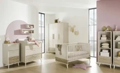 PAIDI Wickelkommode Eefje | Beige, Eiche (Nachbildung)