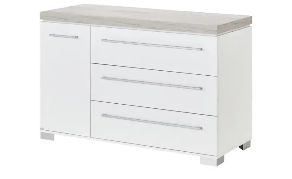 PAIDI Wickelkommode Kira | 135,3 cm, Eiche-Nautik (Nachbildung)