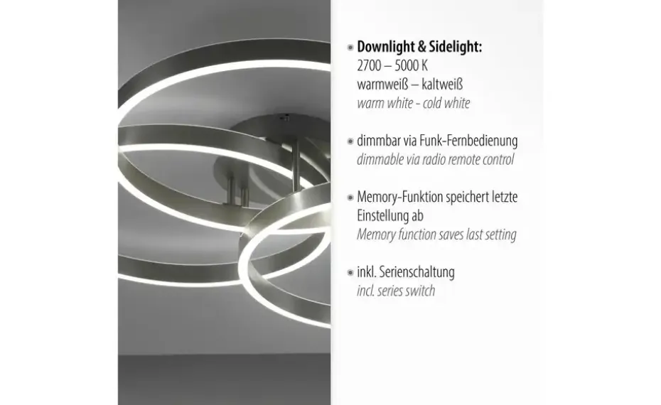 Paul Neuhaus Deckenleuchte | Möbel Höffner