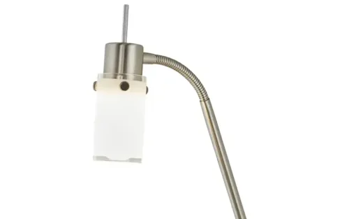 Paul Neuhaus LED- Stehleuchte, 2-flammig, nickel matt