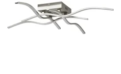 Paul Neuhaus LED-Deckenleuchte, 4-flammig, Nickel matt