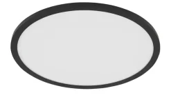 Paul Neuhaus LED-Deckenleuchte, Schwarz, rund | Höffner