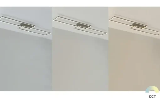 Paul Neuhaus LED-Deckenleuchte, 2-flammig, Nickel matt