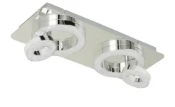Paul Neuhaus LED-Deckenleuchte, 4-flammig, Kristall-optik