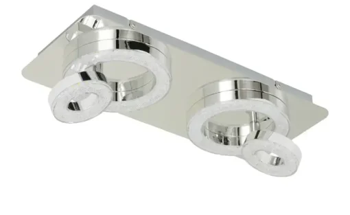 Paul Neuhaus LED-Deckenleuchte, 4-flammig, Kristall-optik