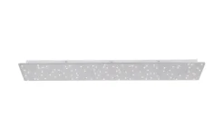 Paul Neuhaus LED-Deckenleuchte, Nickel-matt, Sternenhimmel