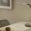 Paul Neuhaus LED-Schreibtischleuchte, silberfarben