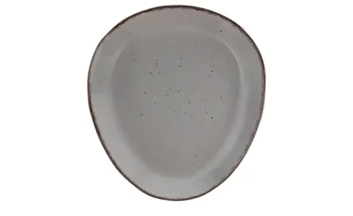 Peill+Putzler Dessertteller dreieckig 23 cm Siena | Grau, Dessertteller dreieckig