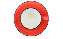 Peill+Putzler Kaffeetasse Genua | Rot, Weiß, Kaffeetasse