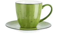 Peill+Putzler Kaffeetasse Genua | Grün, Weiß, Kaffeetasse