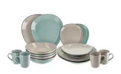 Peill+Putzler Kombiservice, 16-teilig Siena Due | Türkis, Beige
