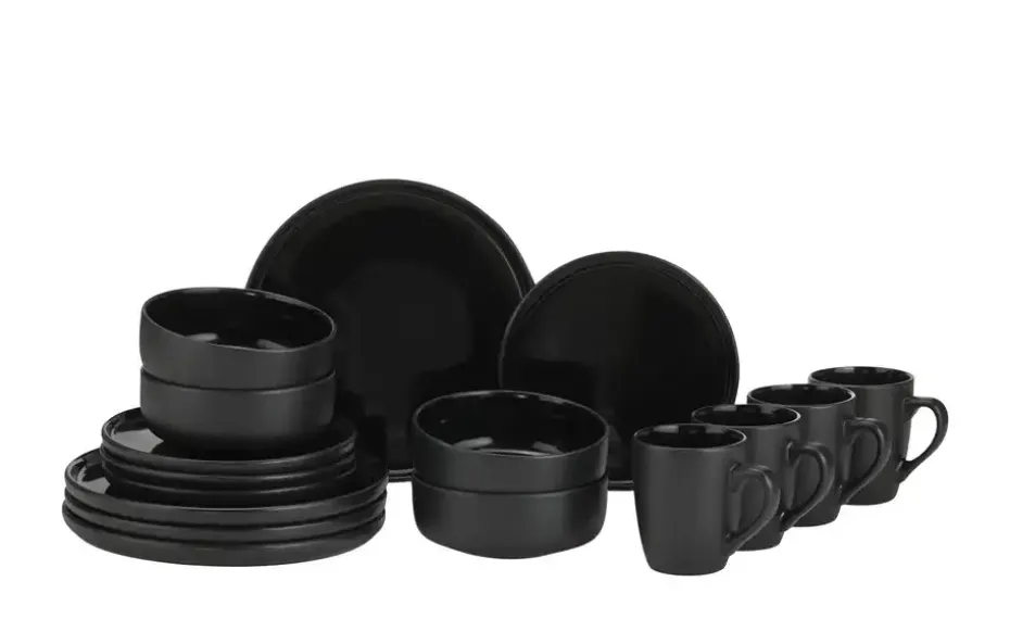Peill+Putzler Kombiservice, 16-teilig Sardara | Schwarz
