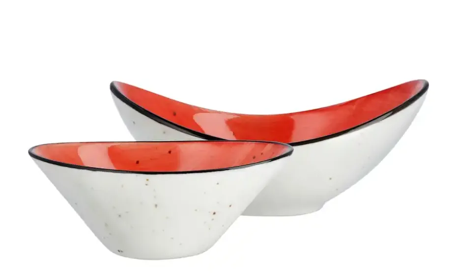 Peill+Putzler Schale S Genua | Rot, Weiß, Schale S