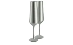 Peill+Putzler Sektkelch 200 ml, 2er Set Las Vegas | silberfarben, Sektkelch 200 ml