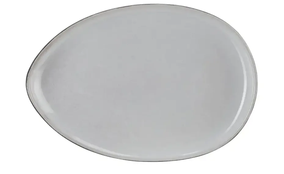 Peill+Putzler Servierplatte Como | Schwarz, matt, Grau, 41 cm