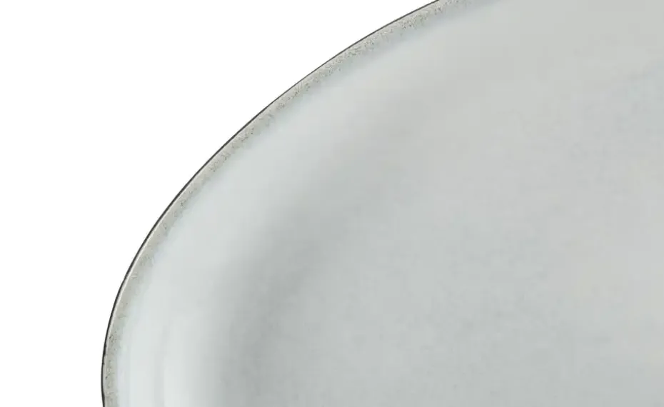 Peill+Putzler Servierplatte Como | Schwarz, matt, Grün, 25,7 cm