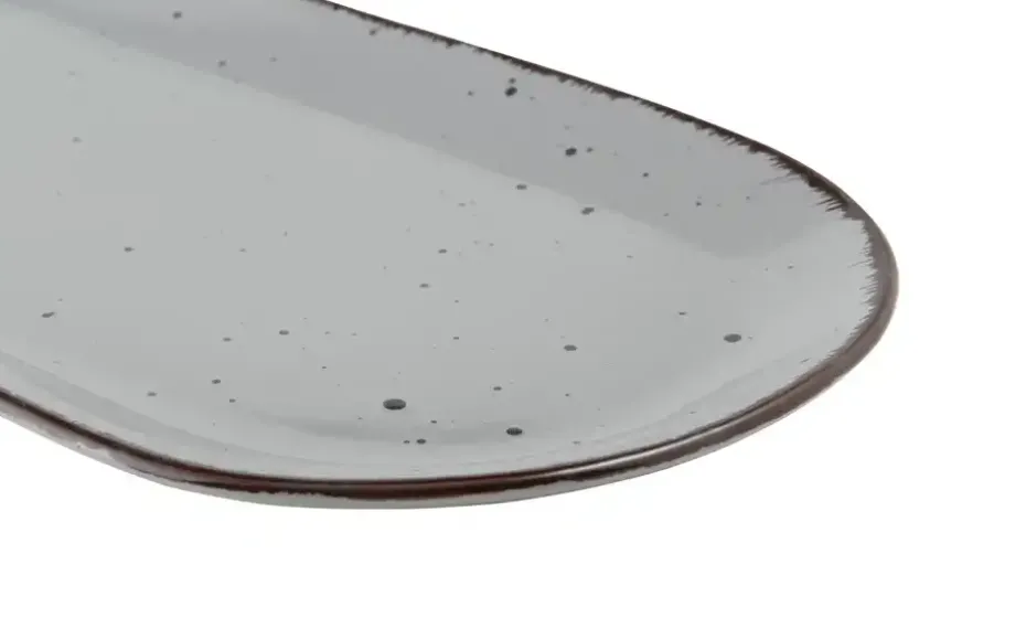 Peill+Putzler Servierplatte 38 x 18 cm Siena | 38 x 18 cm, Grau