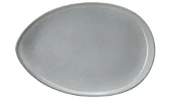 Peill+Putzler Servierplatte Como | Schwarz, matt, Grün, 41 cm