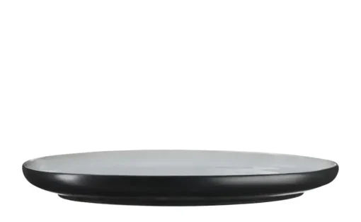 Peill+Putzler Servierplatte Como | Schwarz, matt, Grün, 30 cm