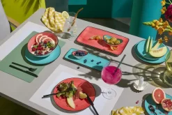 Peill+Putzler Speiseteller Genua | Rot, Weiß, Speiseteller