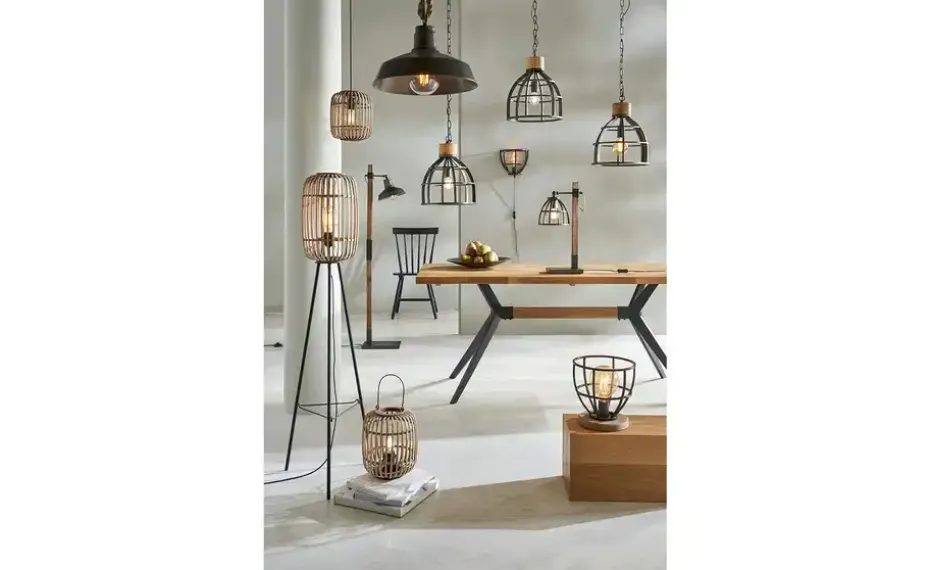 Pendelleuchte, 1-flammig Metall schwarz | Möbel Höffner