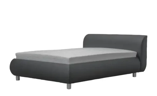 Polsterbett Bristol | Schwarz, 140 cm | Möbel Höffner